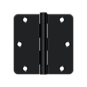 3-1/2" x 3-1/2" X 1/4" Radius Corner Hinge