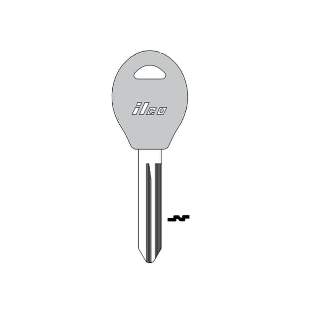 Plastic Head Key