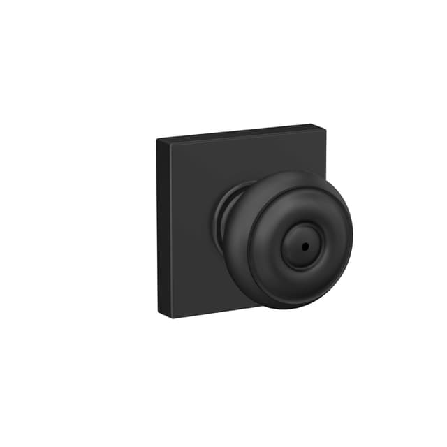 F40 Georgian Privacy Knob Lock With Collins Trim