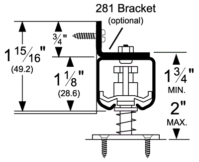 281 Mounting Bracket