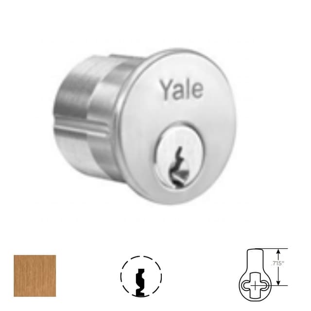 1152 Standard Mortise Cylinder for Cast Iron