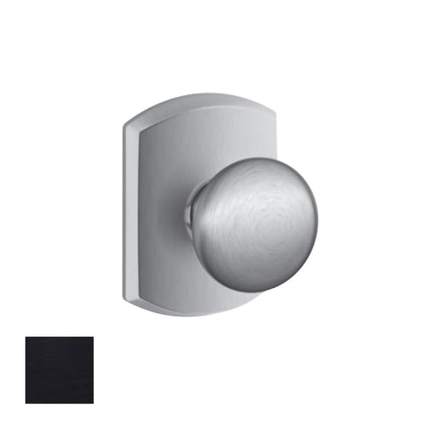 F10 Plymouth Passage Knob Lock With Greenwich Trim