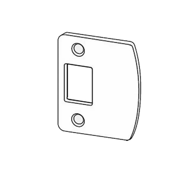 Radius Full Lip Deadbolt Strike