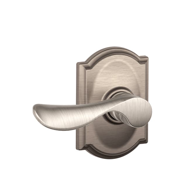 F170 Champagne Lever Single Dummy Trim With Camelot Trim