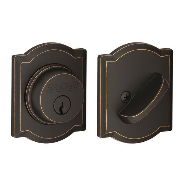 B60 Deadbolt with Camelot Trim