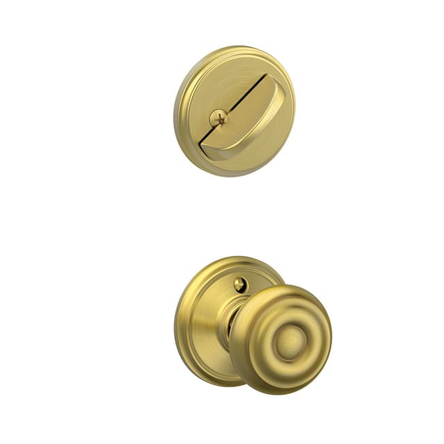 F59 Georgian Inside Trim Handleset/Entrance Knob Lock