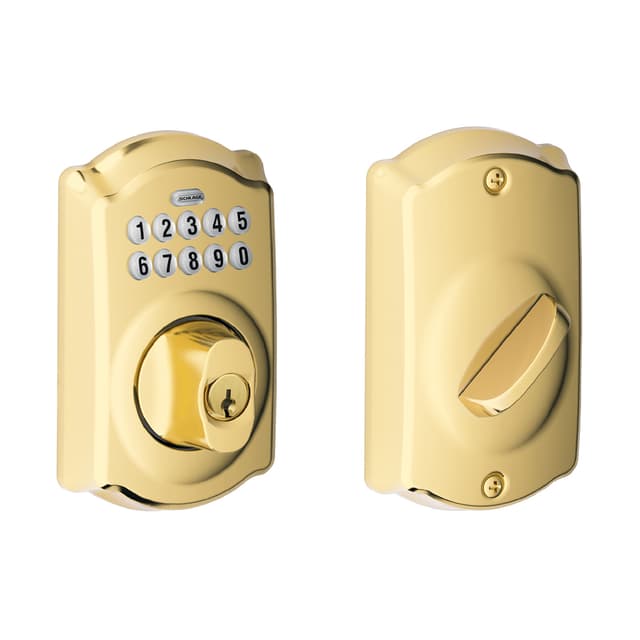 BE365 Camelot Electronic Keypad Deadbolt