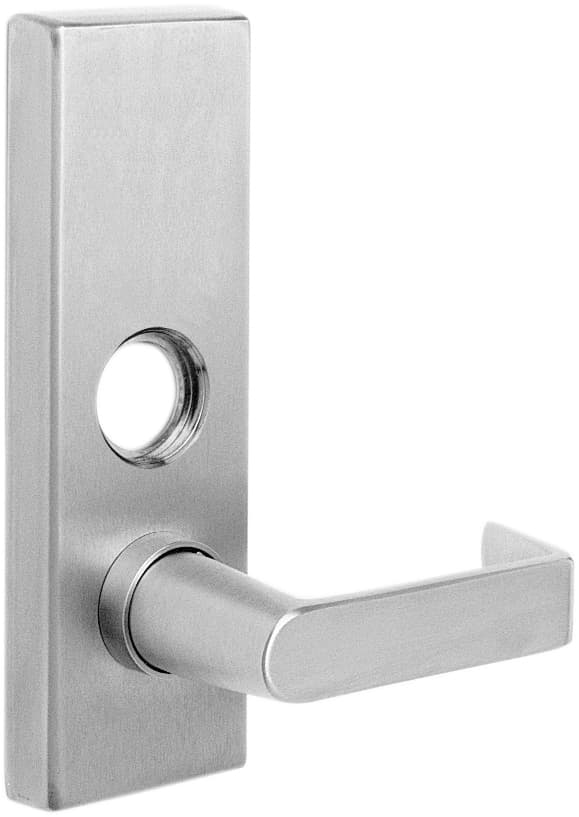 YR03R Wide Stile Exit Device Lever Trim