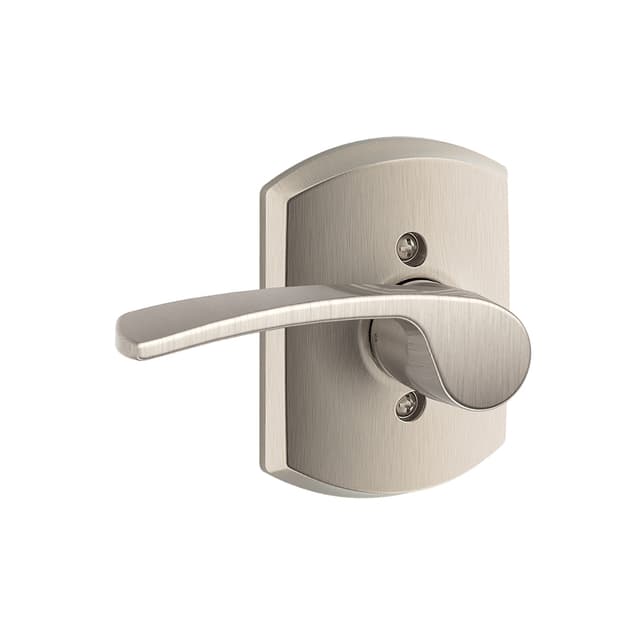 F170 Merano Lever Single Dummy Trim With Greenwich Trim