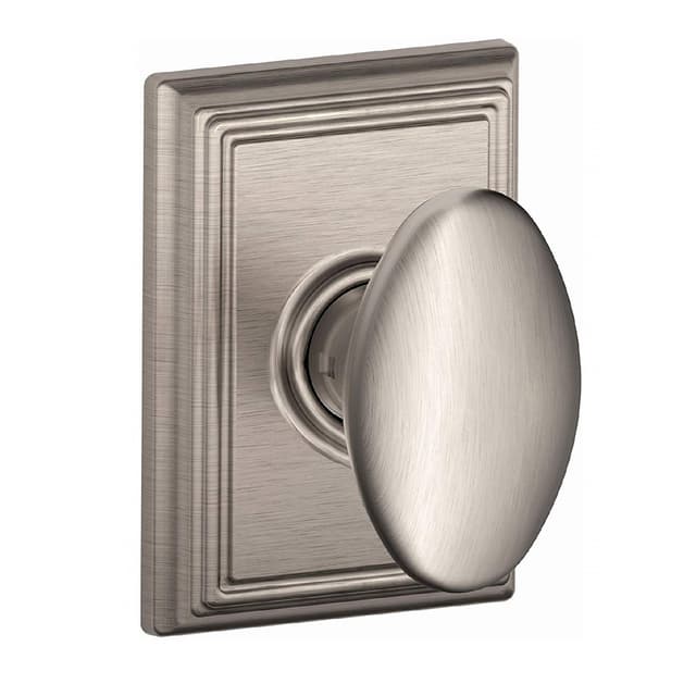 F10 Siena Passage Knob Lock With Addison Trim