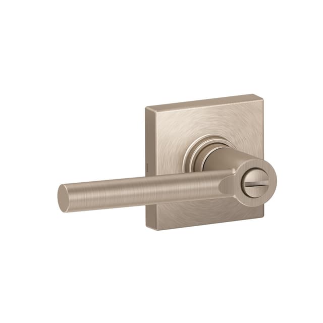 J40 Broadway Privacy Lever Lock with Collins Trim