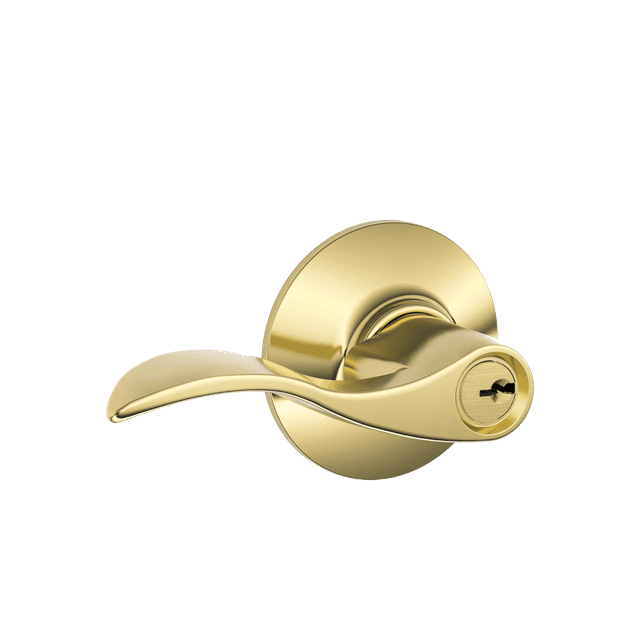 F51AF Accent Keyed Entry Lever Lock