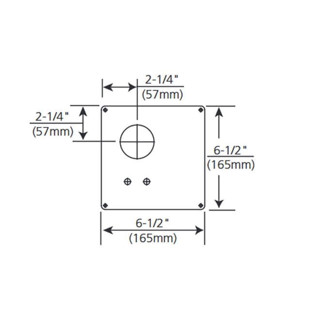 HP3000 Retrofit Plate (HL to HP)