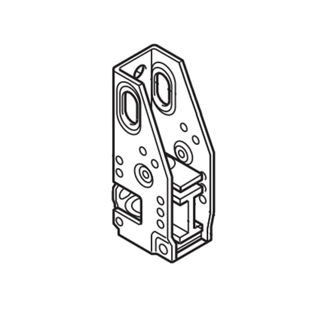 7110 Exit Device Bottom Bolt Case