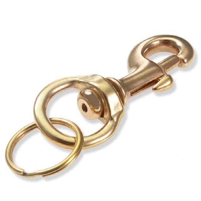 Bolt Snap Key Ring