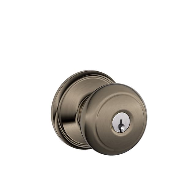 F51A Andover Keyed Entry Knob Lock