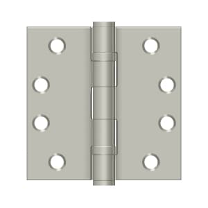 4" x 4" Square Corner Hinge w/Ball Bearings