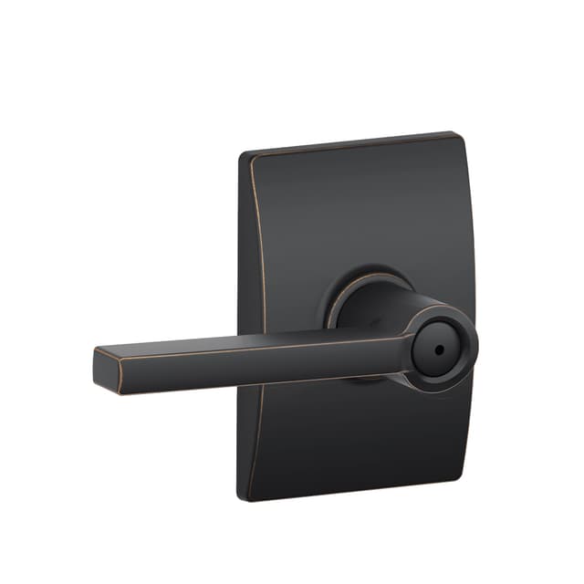 F40 Latitude Privacy Lever Lock With Century Trim