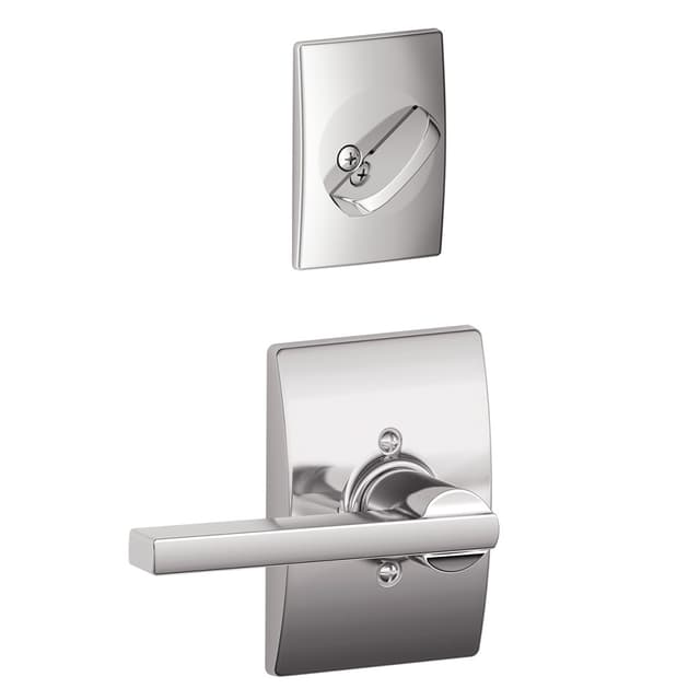 F59 Latitude Inside Trim Handleset/Entrance Lever Lock with Century Trim