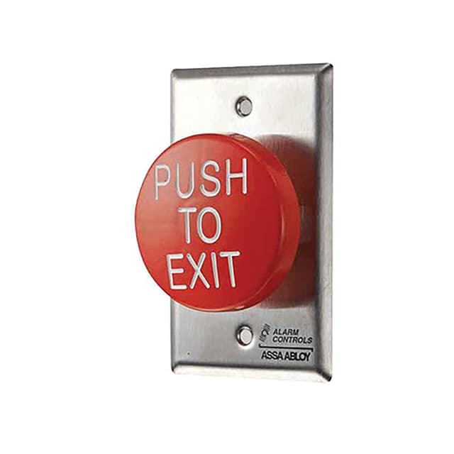 TS-60 Red Pneumatic Pushbutton