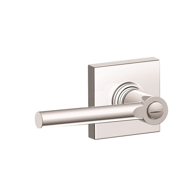 J40 Broadway Privacy Lever Lock with Collins Trim