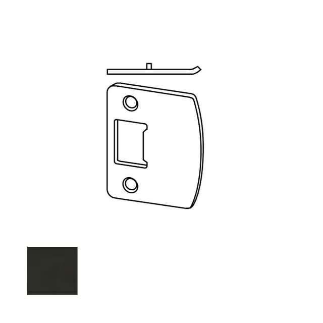 Full Lip Strike, 1/4" Radius Round Corner, No Box