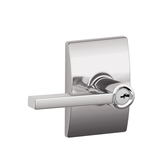 F51A Latitude Keyed Entry Lever Lock With Century Trim