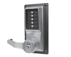 LP1000 Series Mechanical Pushbutton Exit Trim