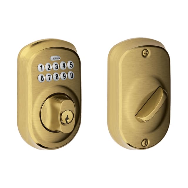 BE365 Plymouth Electronic Keypad Deadbolt