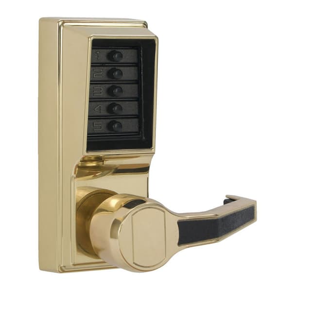 L1000 Series Mechanical Pushbutton Cylindrical Lever Lock