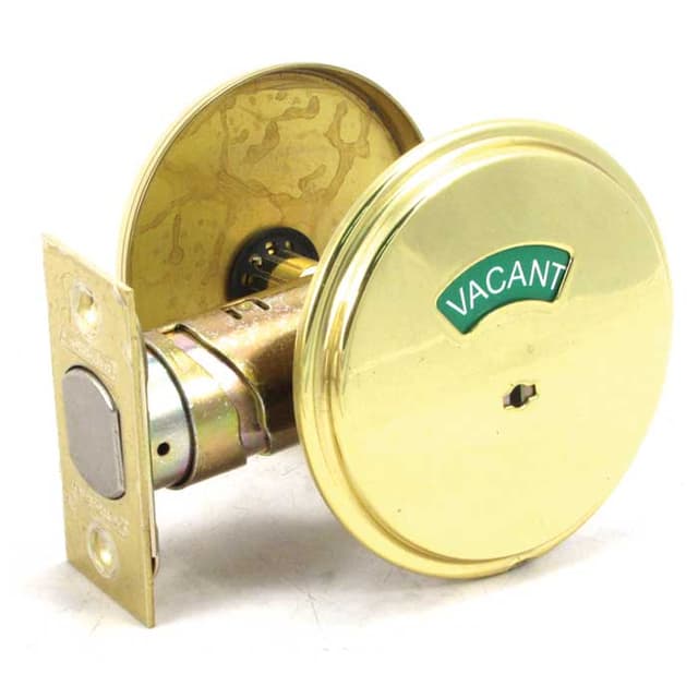 Deadbolt With Occupancy Indicator x Thumbturn