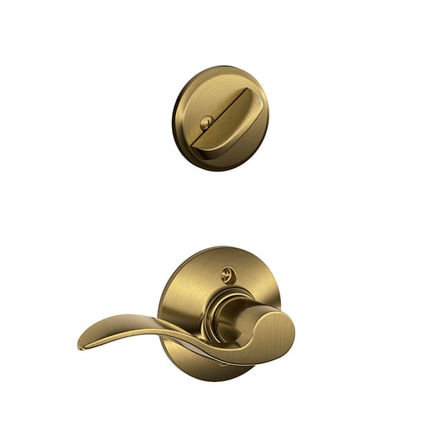 F59 Accent Inside Trim Handleset/Entrance Lever Lock