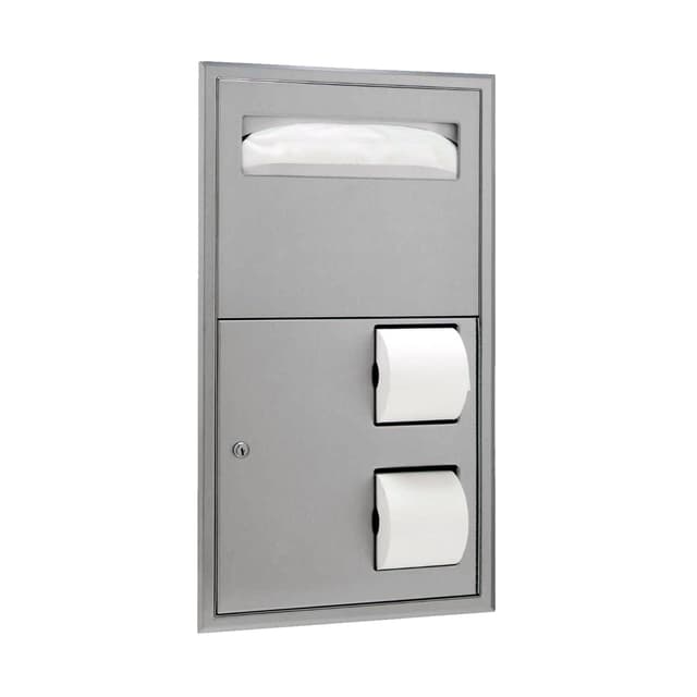 B-3474 Seat-Cover Dispenser and Toilet Tissue Dispenser