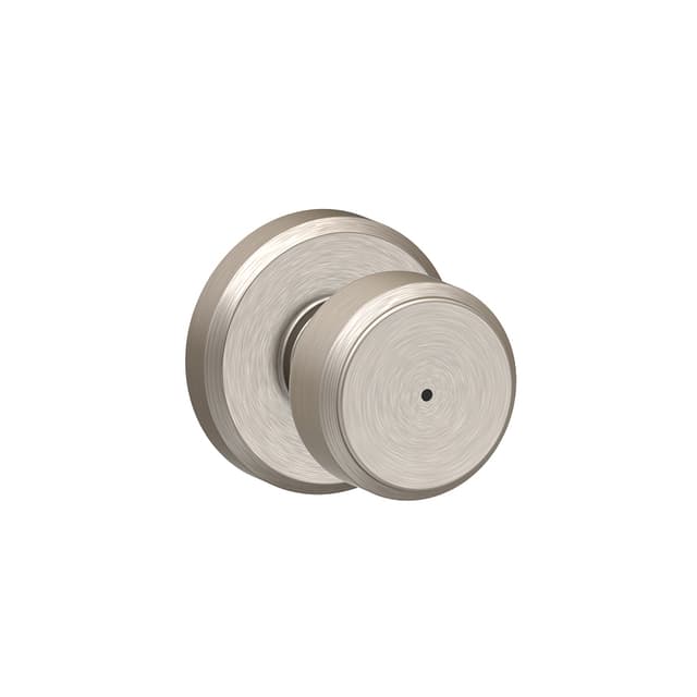 F40 Bowery Privacy Knob Lock With Greyson Trim
