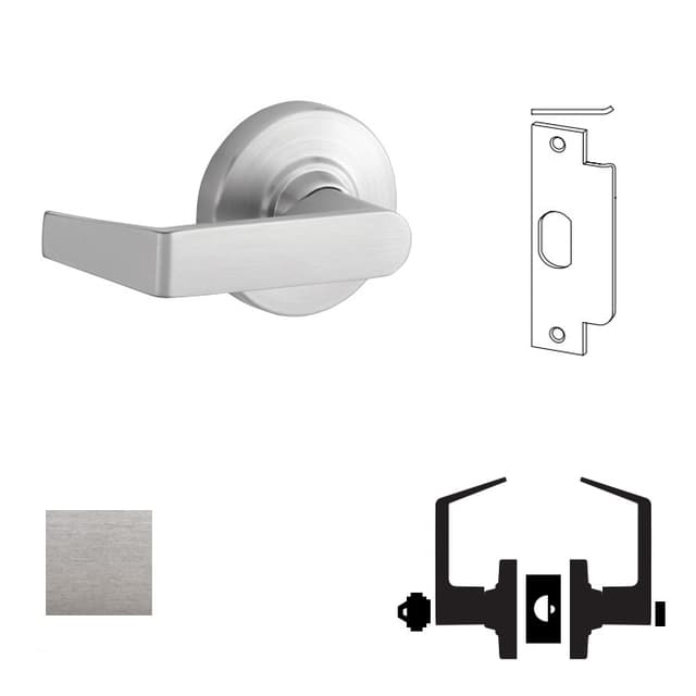 ND85LD Rhodes Faculty Restroom Lock