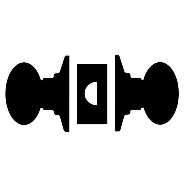 F10 Georgian Passage Knob Lock With CenturyTrim