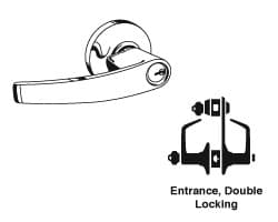 S251 Neptune Entrance Double Locking