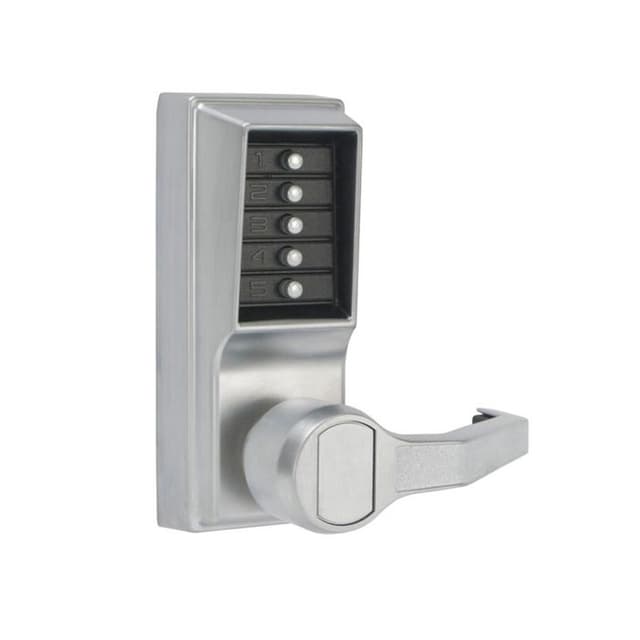 L1000 Series Mechanical Pushbutton Cylindrical Lever Lock