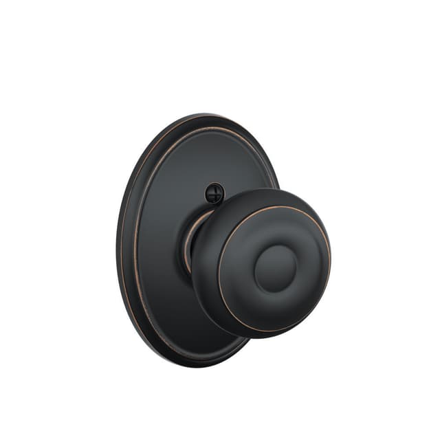 F170 Georgian Knob Single Dummy Trim With Wakefield Trim