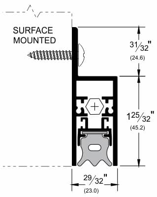 Automatic Door Bottom