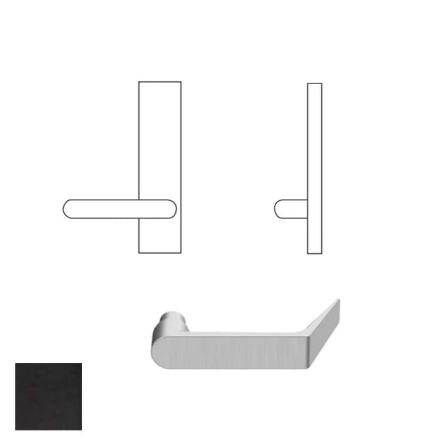 25 Series Exit Device Lever Trim