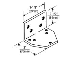 7500 Series Angle Bracket