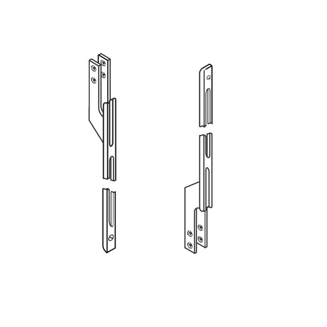 Exit Device Rod and Yoke Bracket Assembly