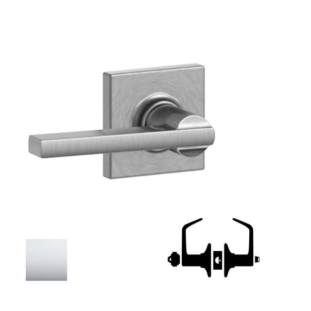 F51A Latitude Keyed Entry Lever Lock With Collins Trim