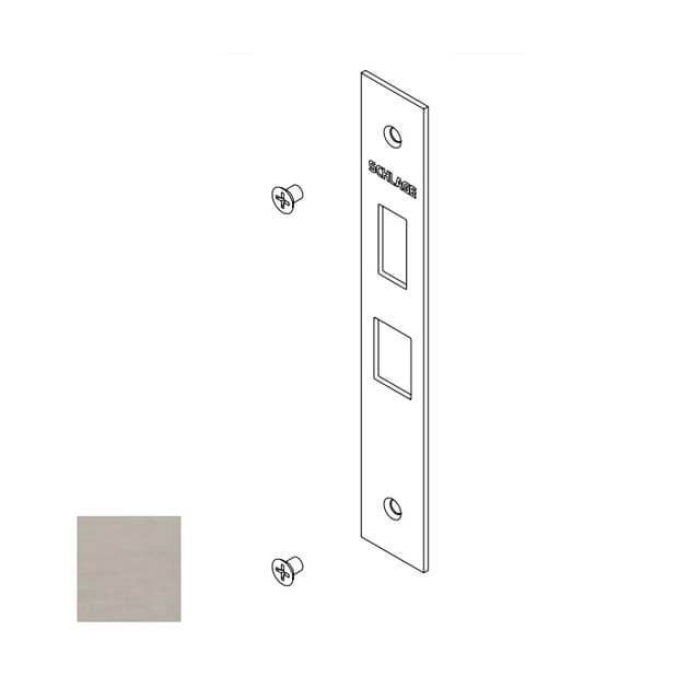 L Mortise Lock Armor Front
