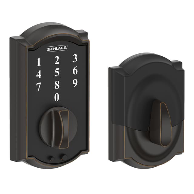 BE375 Camelot Schlage Touch Deadbolt