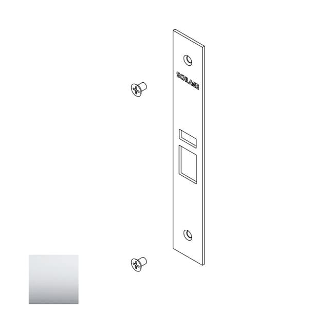 L Mortise Lock Armor Front