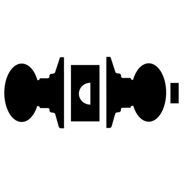 F40 Bowery Privacy Knob Lock With Addison Trim