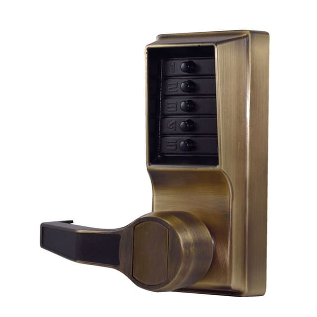 L1000 Series Mechanical Pushbutton Cylindrical Lever Lock