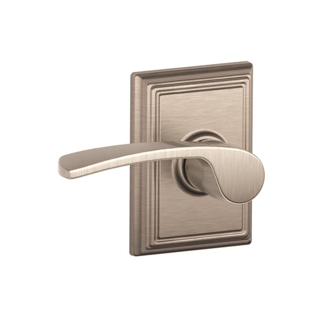 F10 Merano Passage Lever Lock With Addison Trim